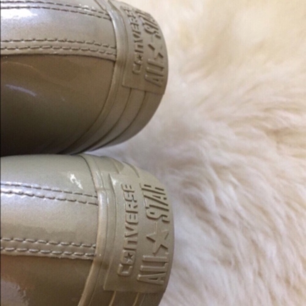 Converse Light Gold Waterproof High Top Sneakers - Picture 6 of 8
